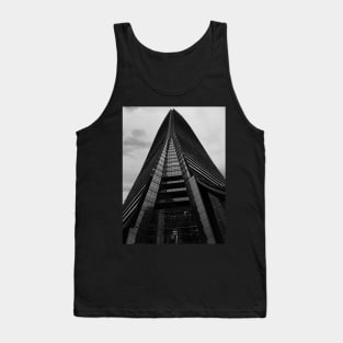 Black and white skyscraper Photography Tank Top
